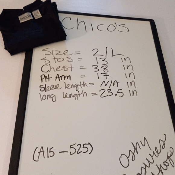 Chicos Tank Top Woman Size 2/L NWOT - Picture 8 of 8